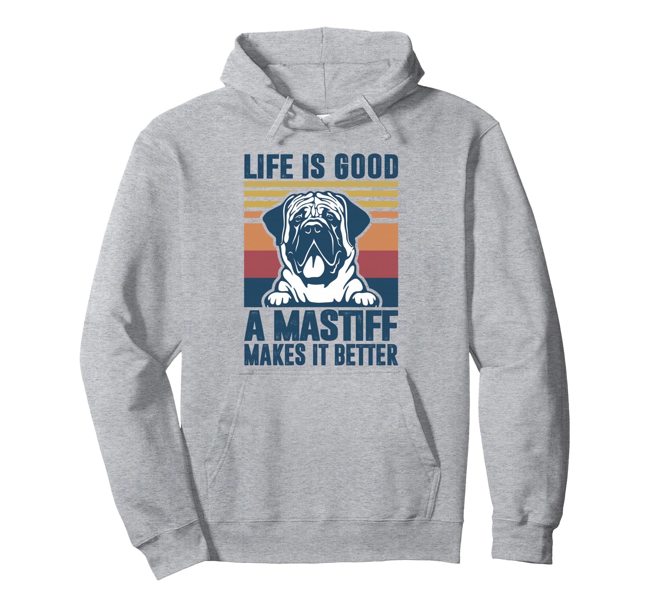 English Mastiff Gifts Mastiff Dog Hoodie - Casual Everyday Wear for Adults - T-Shirt, Sweatshirt, Hoodie