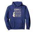 Sorry Idgaf Guitar Sorry I Dont Give F Hoodie - Streetwear Style Unisex - T-Shirt, Sweatshirt, Hoodie