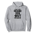 Thats My Grandson Out There Soccer Hoodie - Streetwear Style Unisex - T-Shirt, Sweatshirt, Hoodie