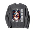 Best Dog Dad Ever Collie 4Th Sweatshirt - Aesthetic Graphic for Adults - T-Shirt, Sweatshirt, Hoodie