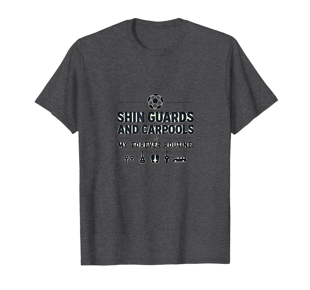 Soccer Mom Forever Routine Shin Guards T-Shirt - Graphic Print Men Women - T-Shirt, Sweatshirt, Hoodie