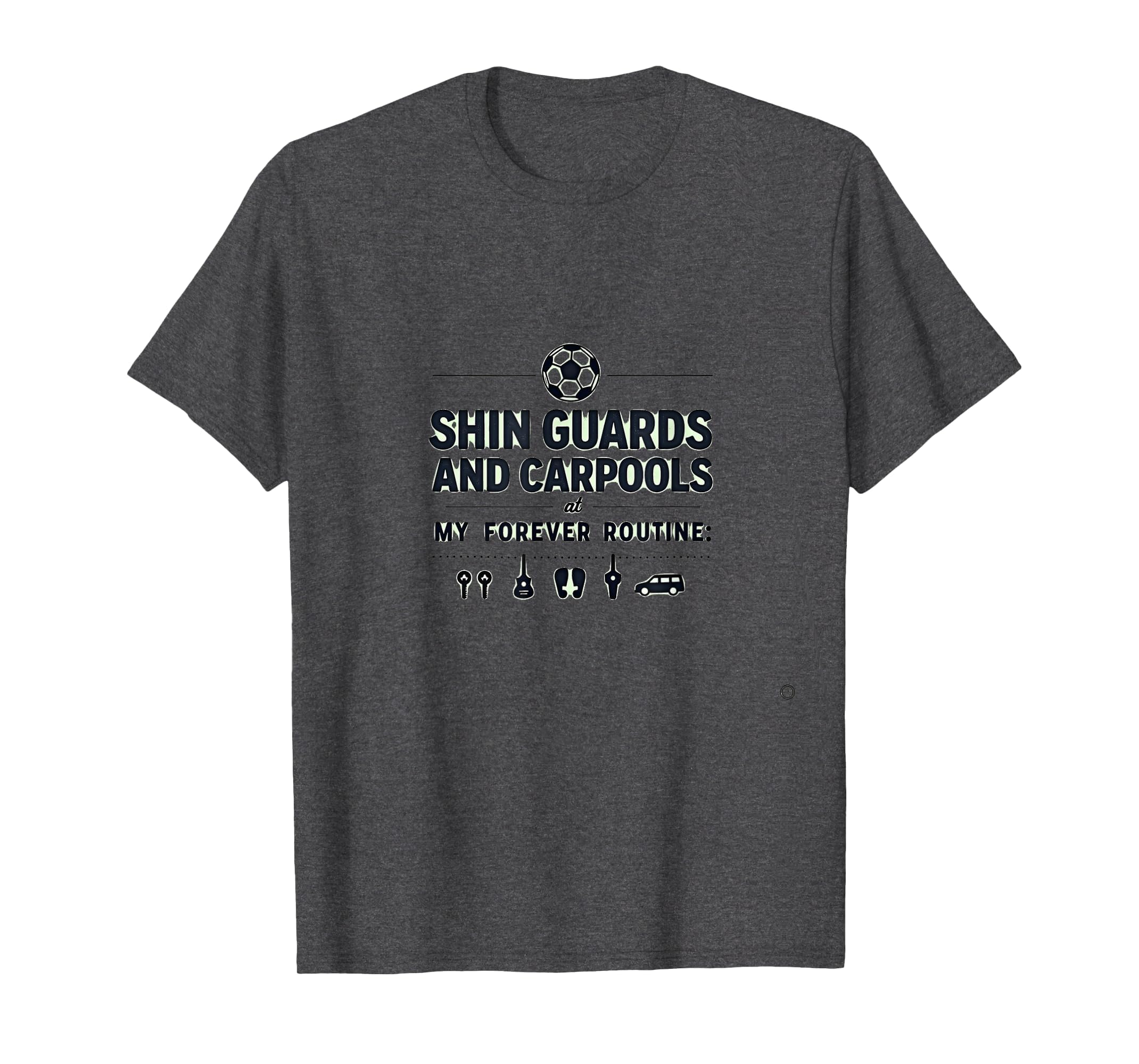 Soccer Mom Forever Routine Shin Guards T-Shirt - Graphic Print Men Women - T-Shirt, Sweatshirt, Hoodie