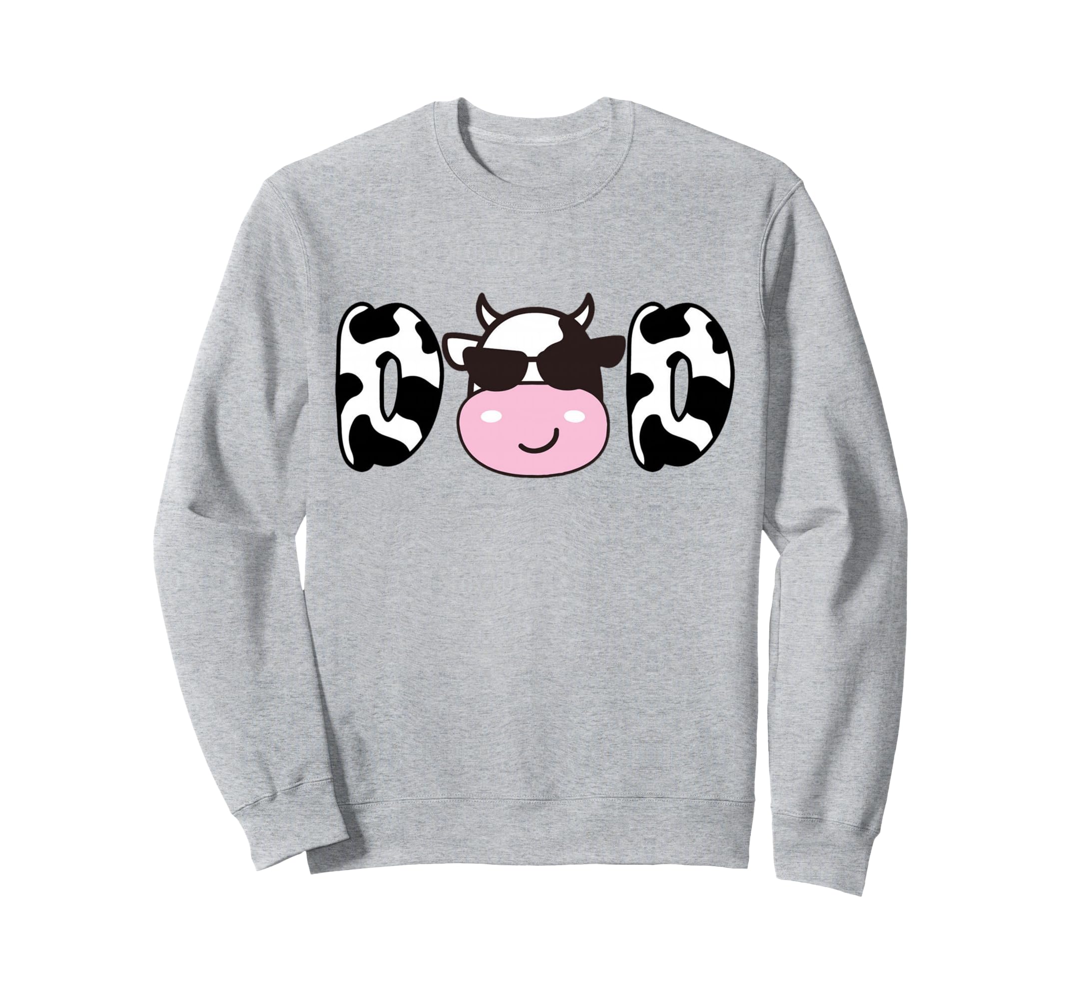 Dad Birthday Funny Cow Daddy Papa Sweatshirt - Casual Everyday Wear Unisex - T-Shirt, Sweatshirt, Hoodie