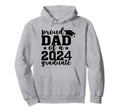 Proud Dad Class 2024 Graduate Senior Hoodie - Novelty Apparel Unisex - T-Shirt, Sweatshirt, Hoodie
