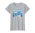 Grandpa Is My Name Spoiling Is My Game Gift T-Shirt - Graphic Print Unisex - T-Shirt, Sweatshirt, Hoodie