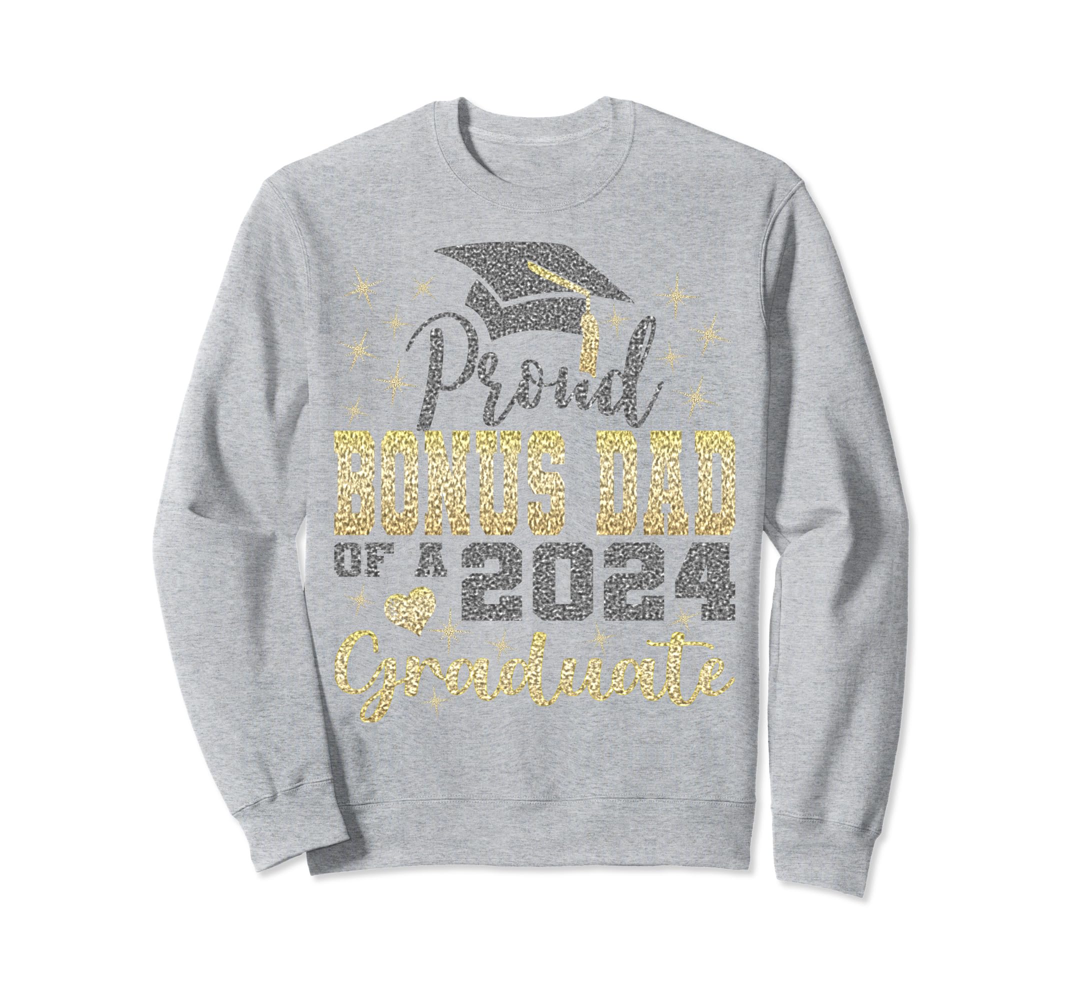 Super Proud Bonus Dad 2024 Sweatshirt - Streetwear Style for Adults - T-Shirt, Sweatshirt, Hoodie