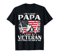 Mens Im Dad Papa And Veteran Dad Fathers T-Shirt - Unique Graphic Unisex - T-Shirt, Sweatshirt, Hoodie