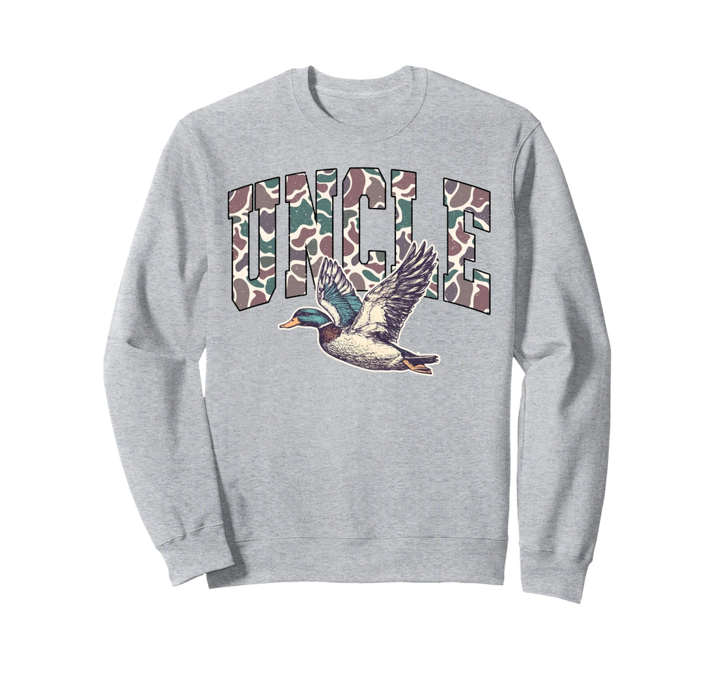 Hunting Uncle Waterfowl Duck Sweatshirt - Custom Art Print for Adults - T-Shirt, Sweatshirt, Hoodie