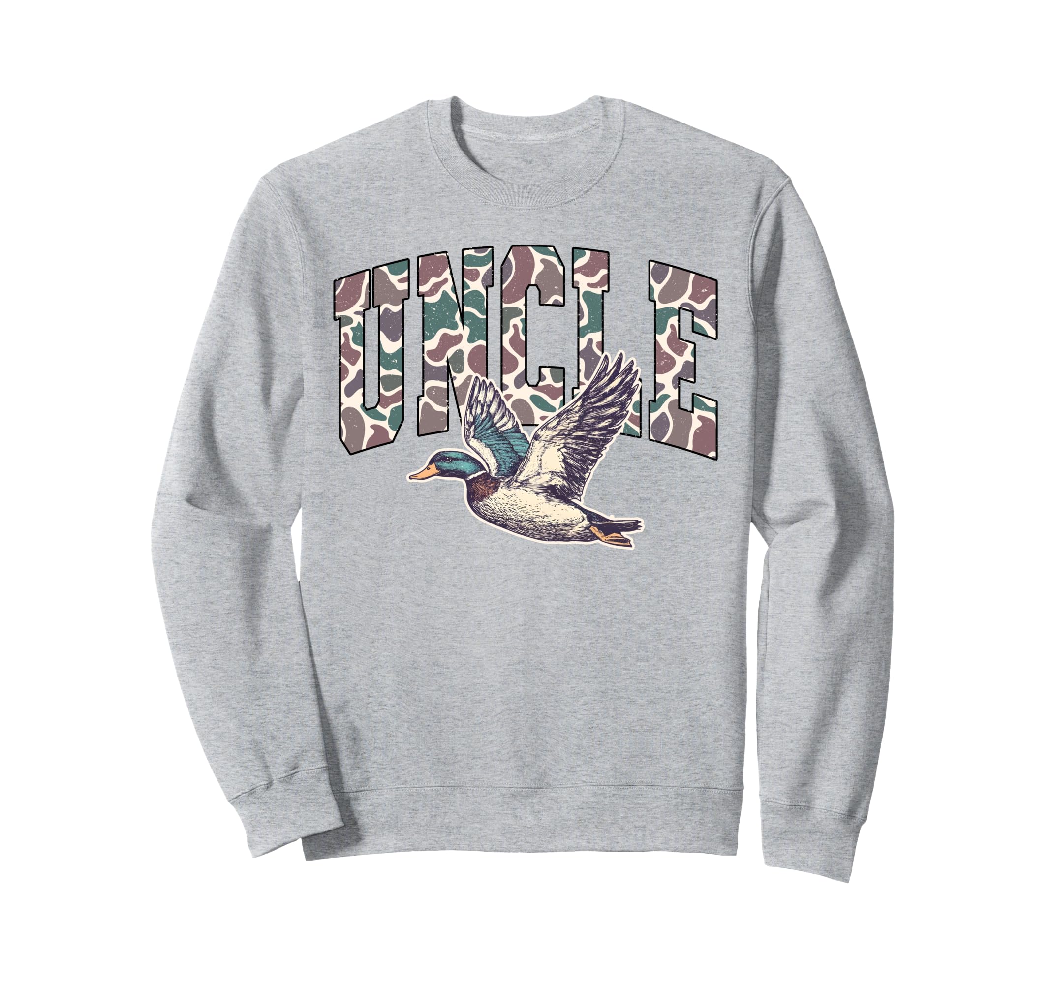 Hunting Uncle Waterfowl Duck Sweatshirt - Custom Art Print for Adults - T-Shirt, Sweatshirt, Hoodie