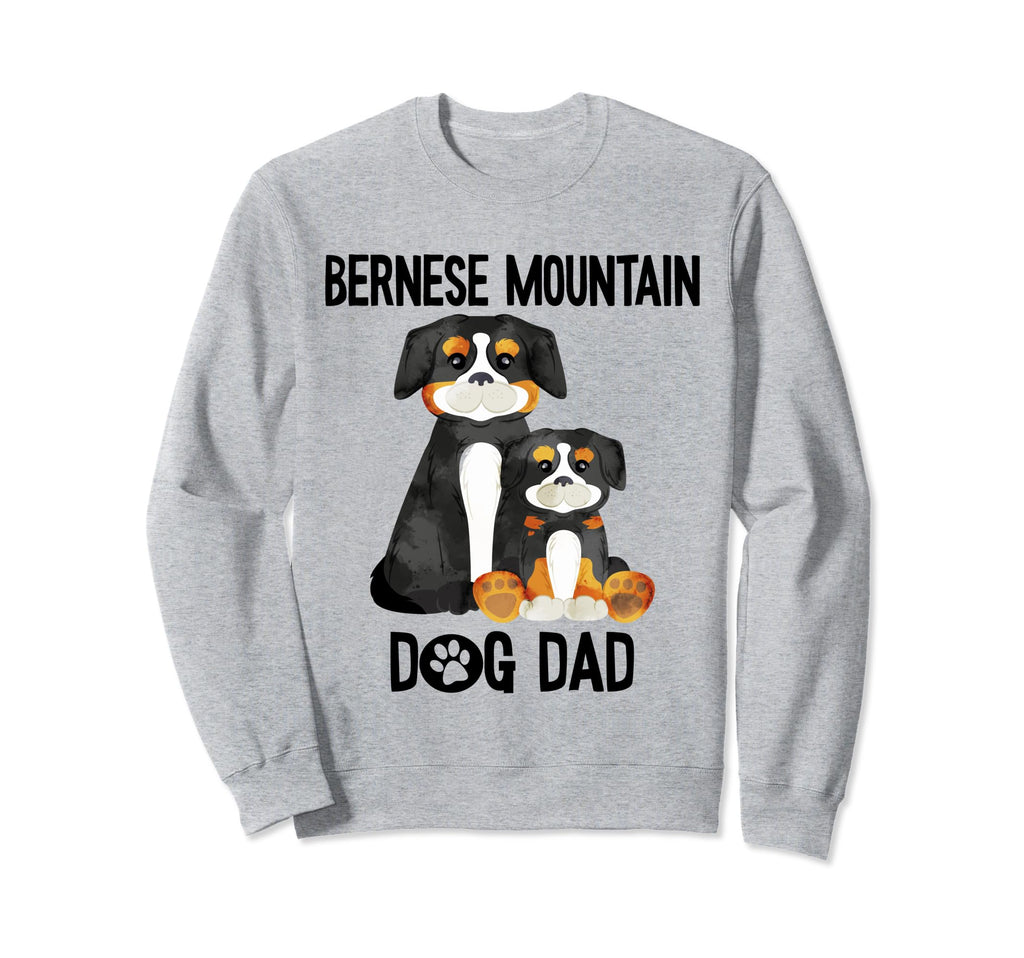 Bernese Mountain Dog Dad Best Sweatshirt - Aesthetic Graphic for Adults - T-Shirt, Sweatshirt, Hoodie
