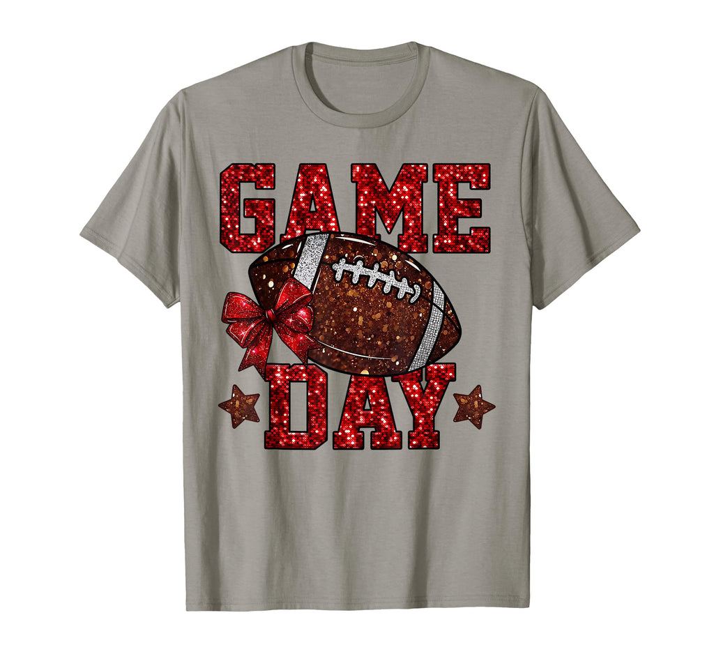 Game Day Touchdown Football Mom Go T-Shirt - Graphic Print for Adults - T-Shirt, Sweatshirt, Hoodie