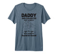 Daddy And Daughter Matching Dad Birthday T-Shirt - Graphic Print Men Women - T-Shirt, Sweatshirt, Hoodie