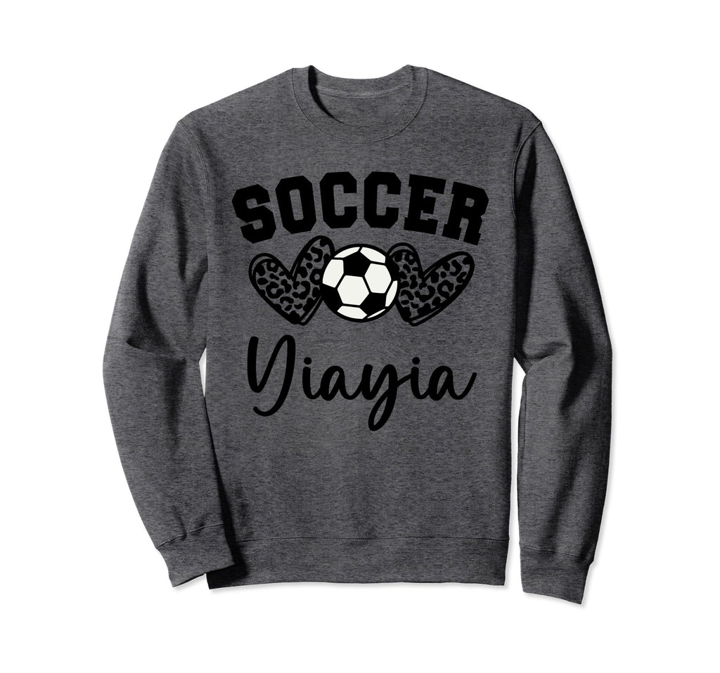 Soccer Yiayia Matching Family Soccer Sweatshirt - Unique Graphic Unisex - T-Shirt, Sweatshirt, Hoodie
