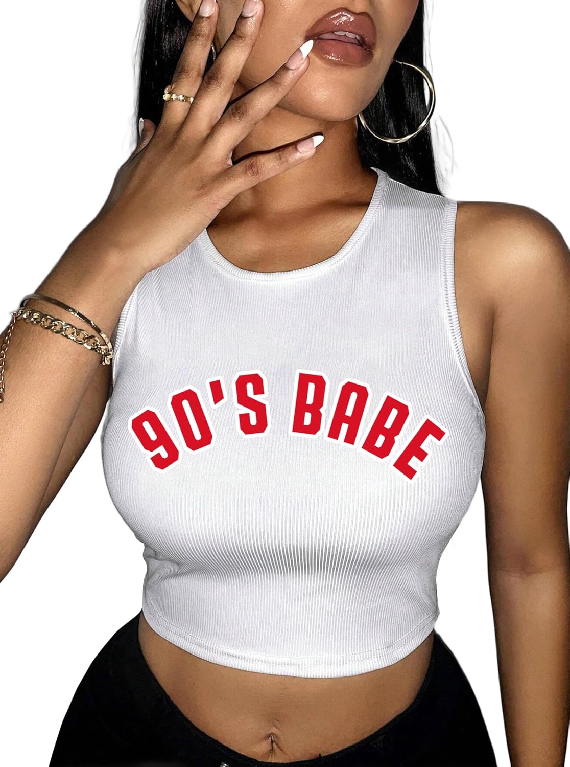 Women's Summer Tank Tops Sleeveless Letter Graphic - Adult & Kids T-Shirts, Sweatshirts & Hoodies apparel design preview 1