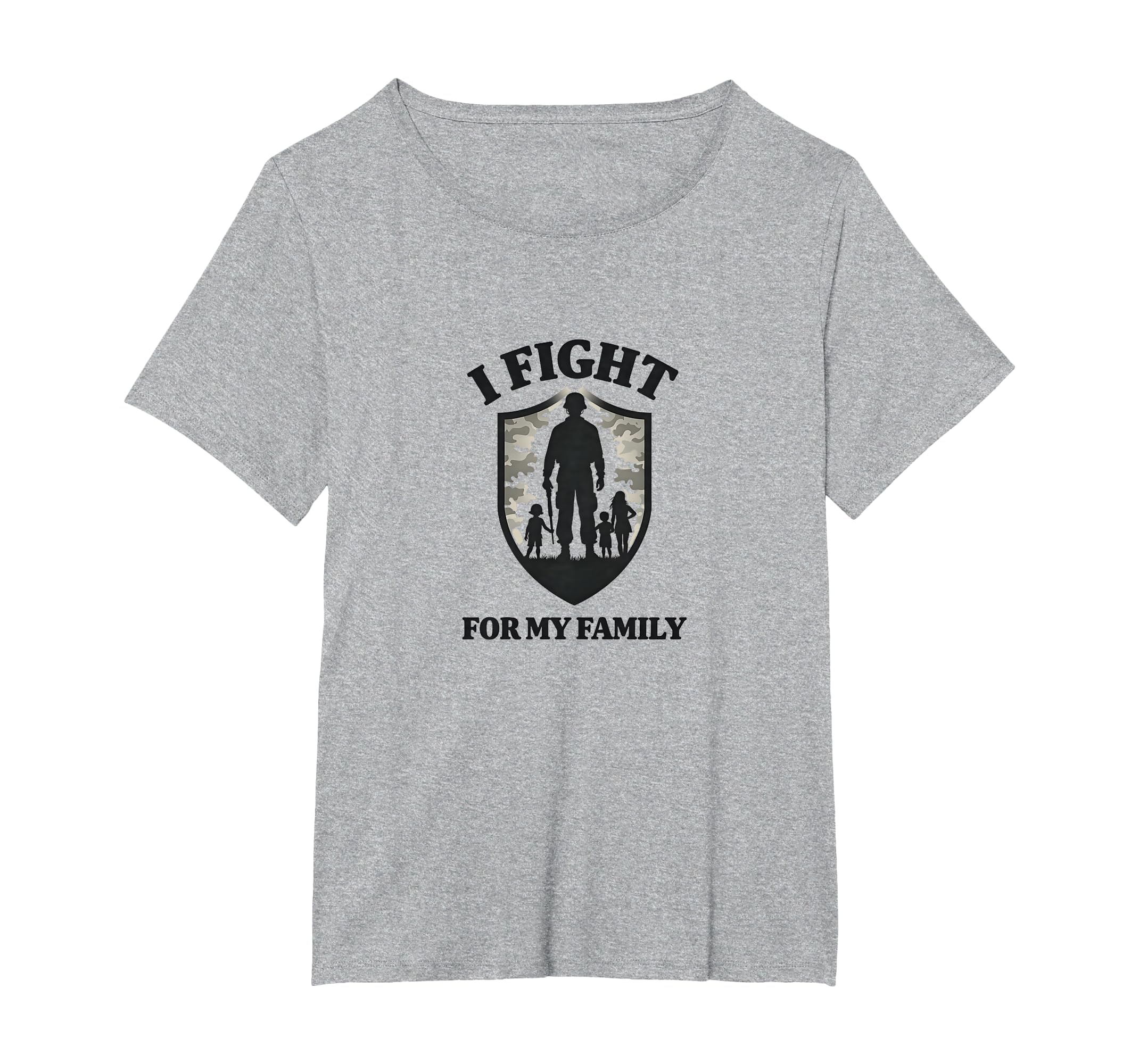 Army Dads I Fight My Family Military T-Shirt - Aesthetic Graphic Unisex - T-Shirt, Sweatshirt, Hoodie