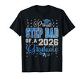 Proud Step Dad Class 2026 Graduate T-Shirt - Custom Art Print Men Women - T-Shirt, Sweatshirt, Hoodie