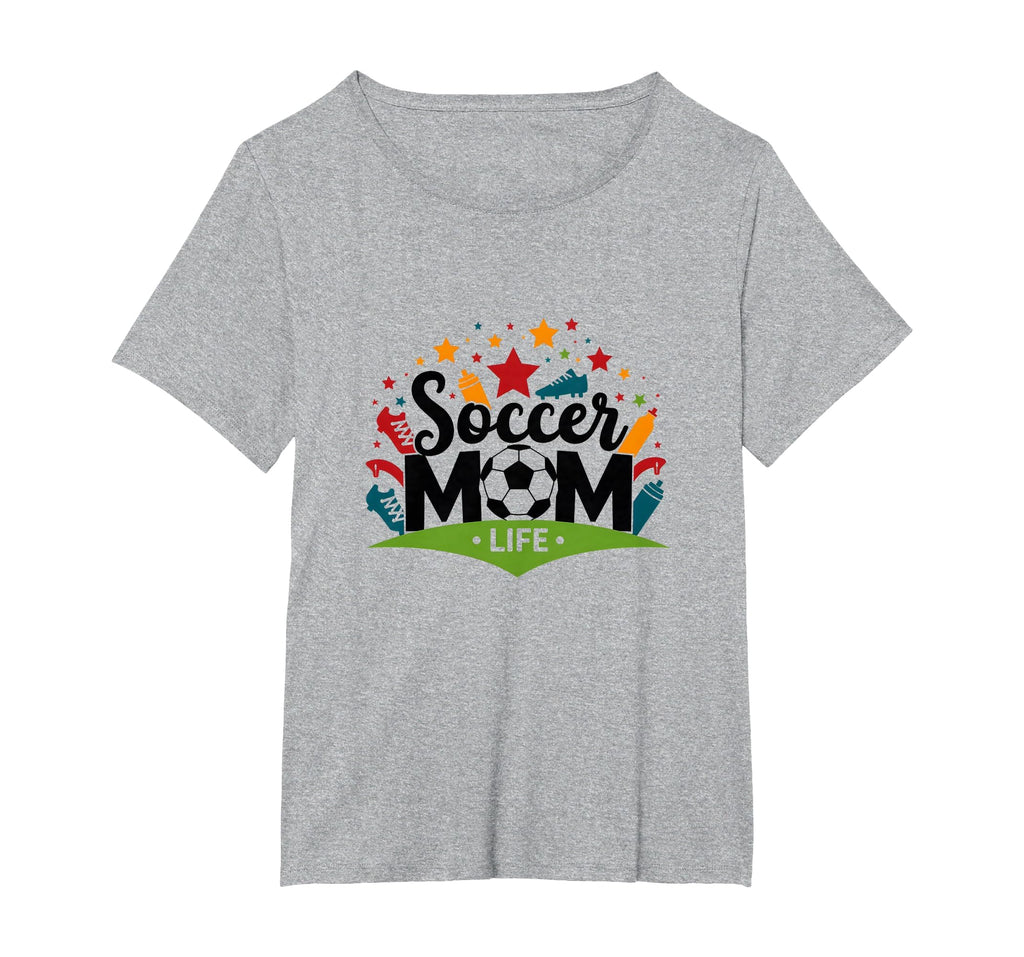 Soccer Mom Life Womens Sports Parent T-Shirt - Minimalist Print for Adults - T-Shirt, Sweatshirt, Hoodie