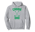 Caddie Dad Golf Club Golfing Golfer Daddy Hoodie - Minimalist Print Unisex - T-Shirt, Sweatshirt, Hoodie