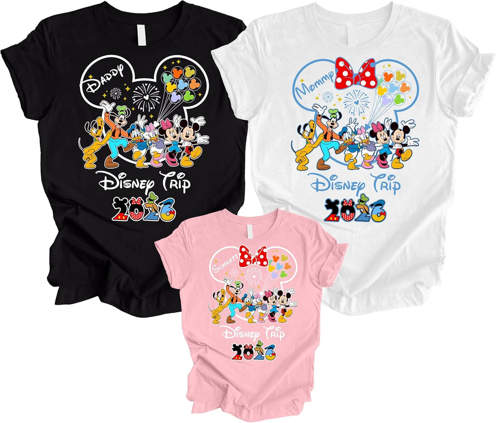 Personalized Family Vacation Magical Castle Custom - Adult & Kids T-Shirts, Sweatshirts & Hoodies apparel design preview 1