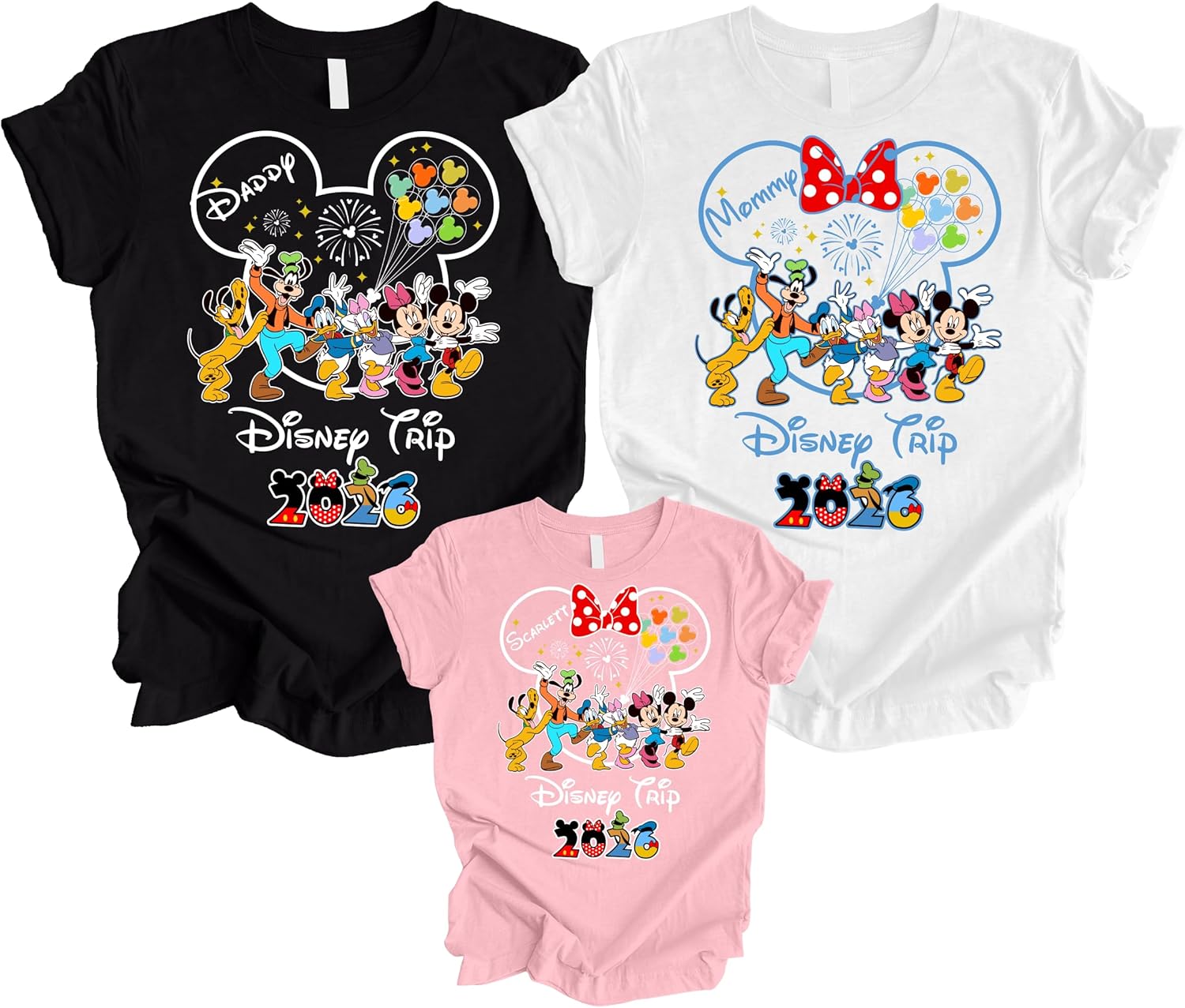 Personalized Family Vacation Magical Castle Custom - Adult & Kids T-Shirts, Sweatshirts & Hoodies apparel design preview 1