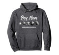 Mom Surrounded Balls Funny Ball Mothers Day Hoodie - Novelty Apparel Unisex - T-Shirt, Sweatshirt, Hoodie