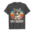 Cat Daddy Cat Lover Dad Fathers T-Shirt - Casual Everyday Wear for Adults - T-Shirt, Sweatshirt, Hoodie