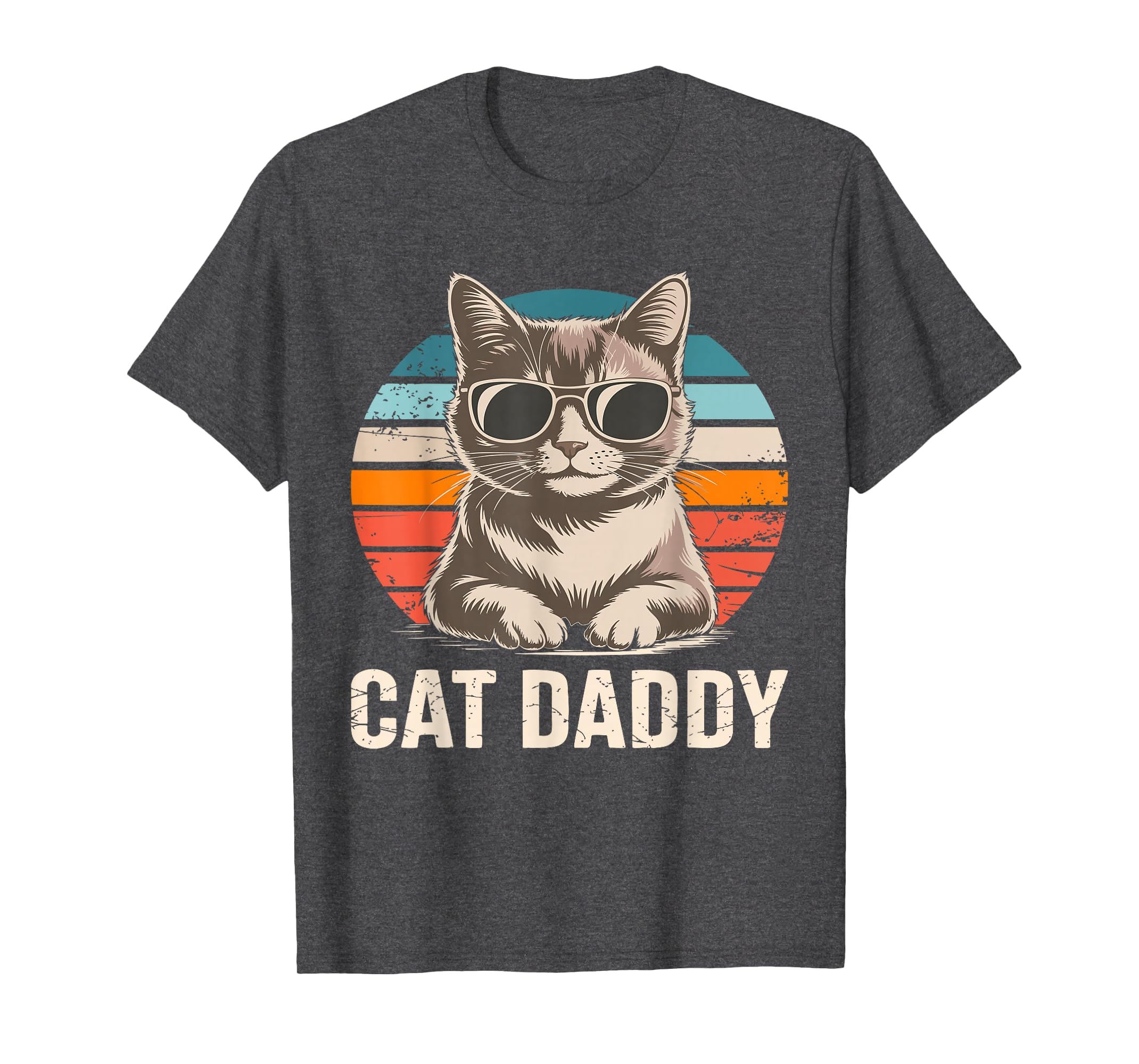 Cat Daddy Cat Lover Dad Fathers T-Shirt - Casual Everyday Wear for Adults - T-Shirt, Sweatshirt, Hoodie