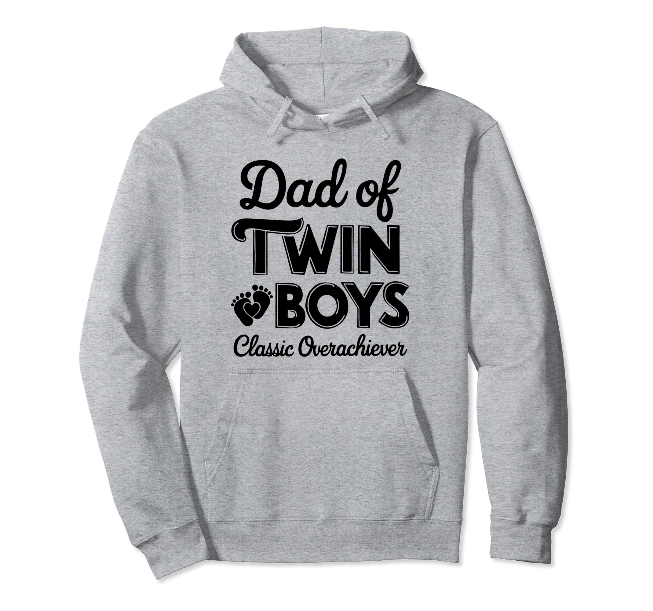 Twin Dad Funny Daddy Fathers Day Hoodie - Custom Art Print for Adults - T-Shirt, Sweatshirt, Hoodie