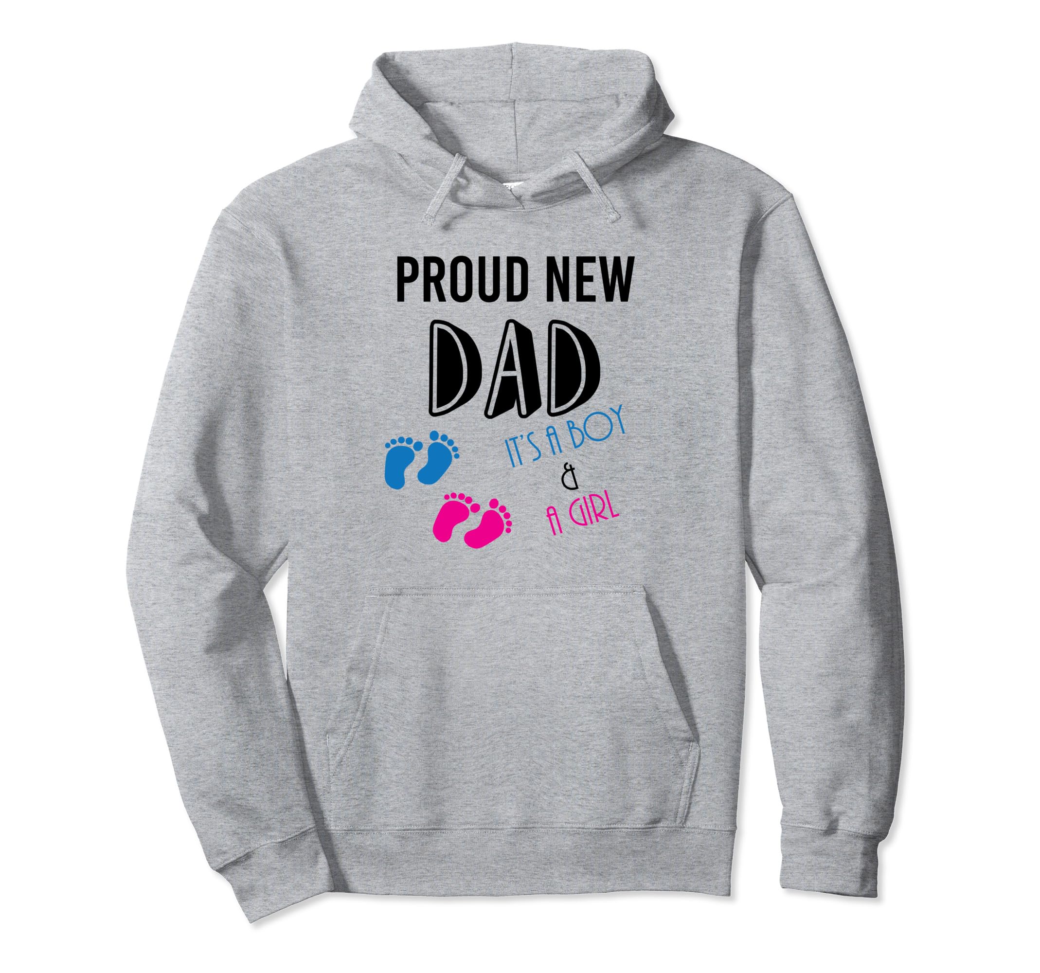 Proud New Dad Pregnancy Reveal Twins Hoodie - Custom Art Print Unisex - T-Shirt, Sweatshirt, Hoodie