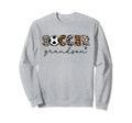 Soccer Grandson Leopard Family Sweatshirt - Novelty Apparel Men Women - T-Shirt, Sweatshirt, Hoodie