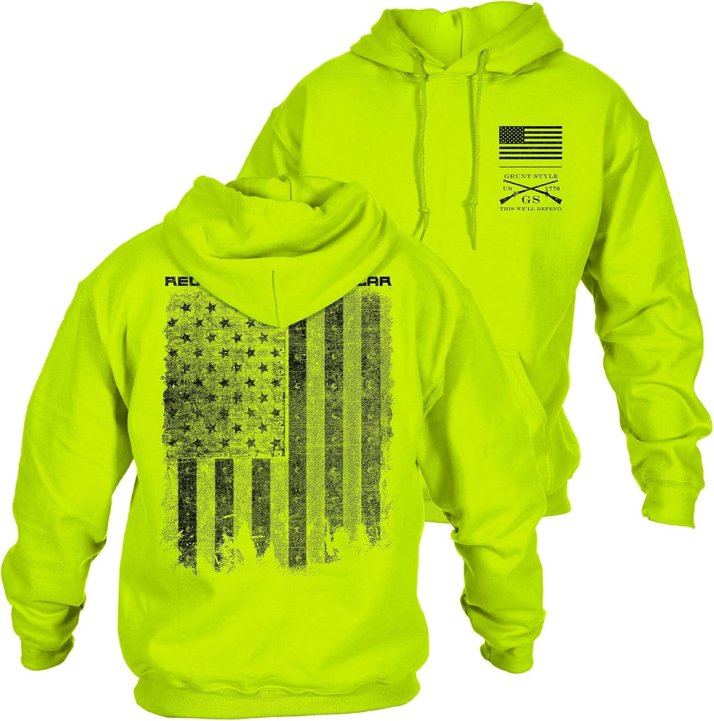 Red Blood Blue Collar Men's - Adult & Kids T-Shirts, Sweatshirts & Hoodies apparel design preview 1