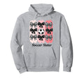 Soccer Sister Coquette Bow Soccer Hoodie - Trendy Graphic for Adults - T-Shirt, Sweatshirt, Hoodie