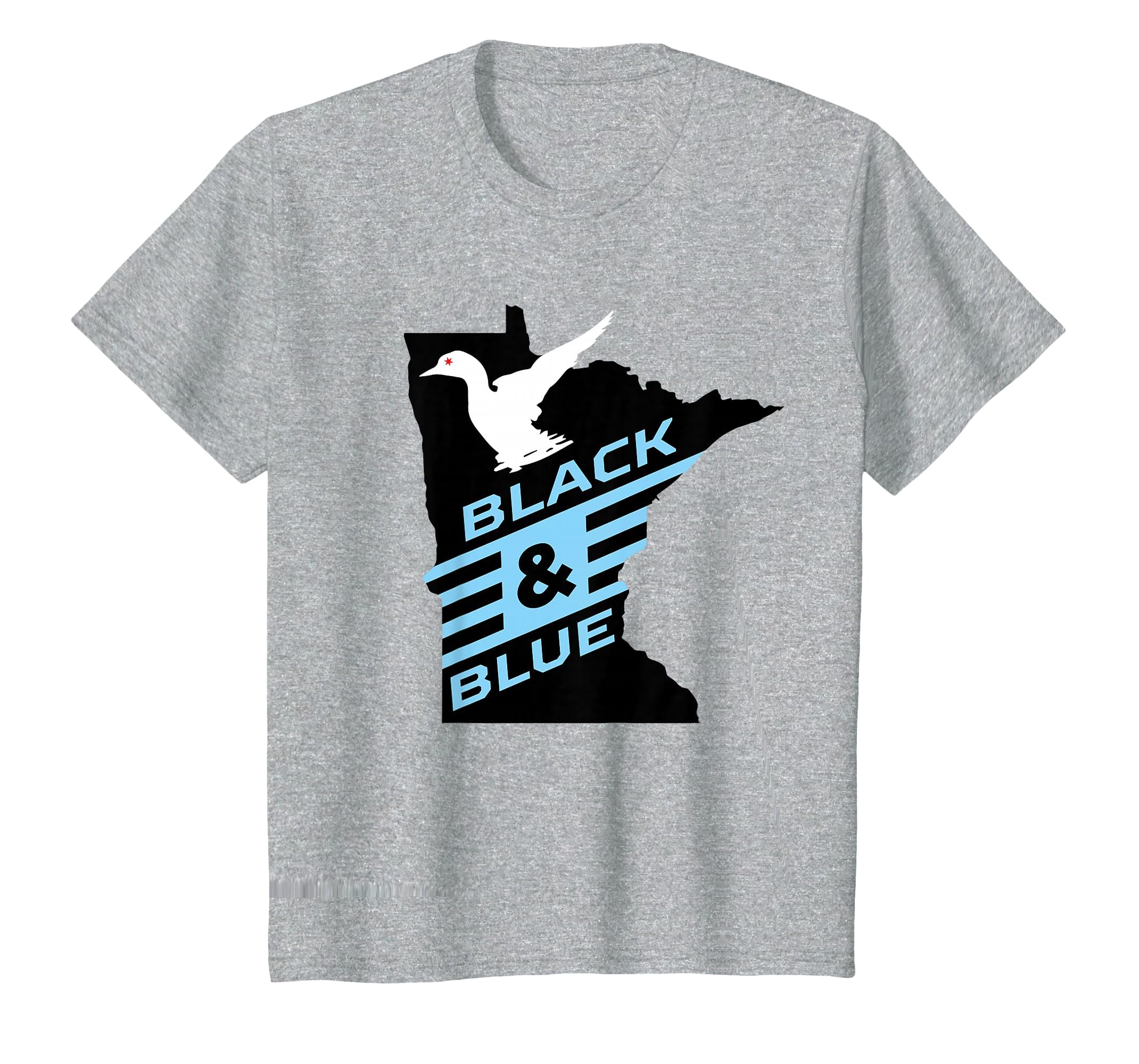 Minnesota Soccer Loon Black Blue T-Shirt - Streetwear Style Unisex - T-Shirt, Sweatshirt, Hoodie