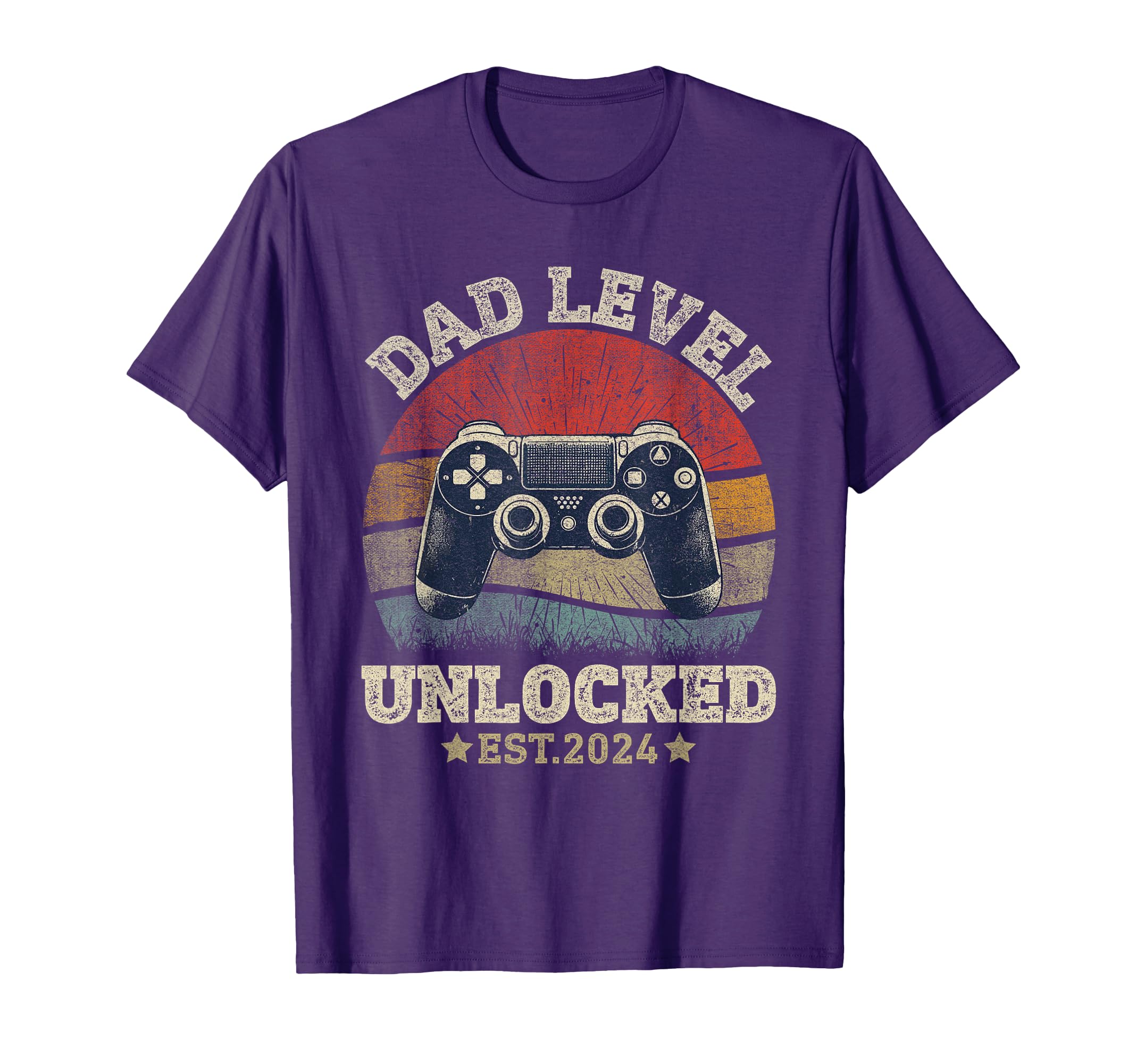 Dad Level Unlocked Est 2024 New T-Shirt - Casual Everyday Wear Men Women - T-Shirt, Sweatshirt, Hoodie