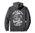 Never Go Faster Than Your Guardian Hoodie - Fun Novelty Design Men Women - T-Shirt, Sweatshirt, Hoodie