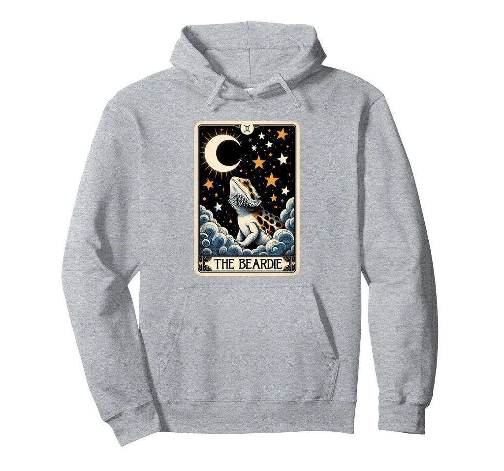 Bearded Dragon Tarot Card Beardie Mom Hoodie - Streetwear Style for Adults - T-Shirt, Sweatshirt, Hoodie
