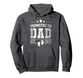 Promoted To Dad Est 2025 New Dad Fathers Hoodie - Aesthetic Graphic Unisex - T-Shirt, Sweatshirt, Hoodie