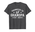 Promoted To Grandpa 2026 T-Shirt - Aesthetic Graphic Men Women - T-Shirt, Sweatshirt, Hoodie