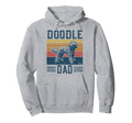 Funny Doodle Dad Aussie Doodle Goldendoodle Hoodie - Unique Graphic Unisex - T-Shirt, Sweatshirt, Hoodie