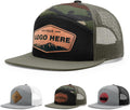 Personalized Custom 168 Style Trucker Leather Patch - Adult & Kids T-Shirts, Sweatshirts & Hoodies apparel design preview 1