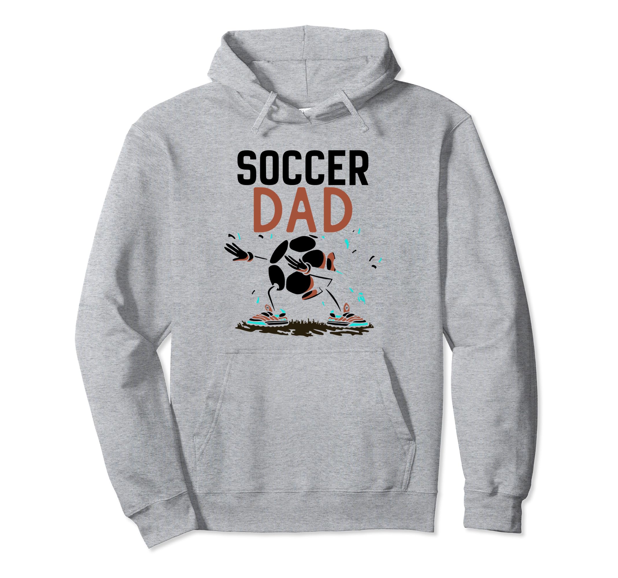 Soccer Dad Match Player Game Football Hoodie - Minimalist Print for Adults - T-Shirt, Sweatshirt, Hoodie