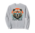 Papa Bear Sunglasses Funny Bear Dad Sweatshirt - Unique Graphic for Adults - T-Shirt, Sweatshirt, Hoodie