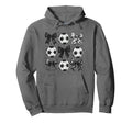 Soccer Coquette Bow Funny Soccer Bow Hoodie - Novelty Apparel for Adults - T-Shirt, Sweatshirt, Hoodie