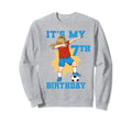 Its My 7Th Birthday Soccer Sweatshirt - Casual Everyday Wear Unisex - T-Shirt, Sweatshirt, Hoodie