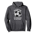 Soccer Dad Like Regular Dad But Way Hoodie - Custom Art Print for Adults - T-Shirt, Sweatshirt, Hoodie