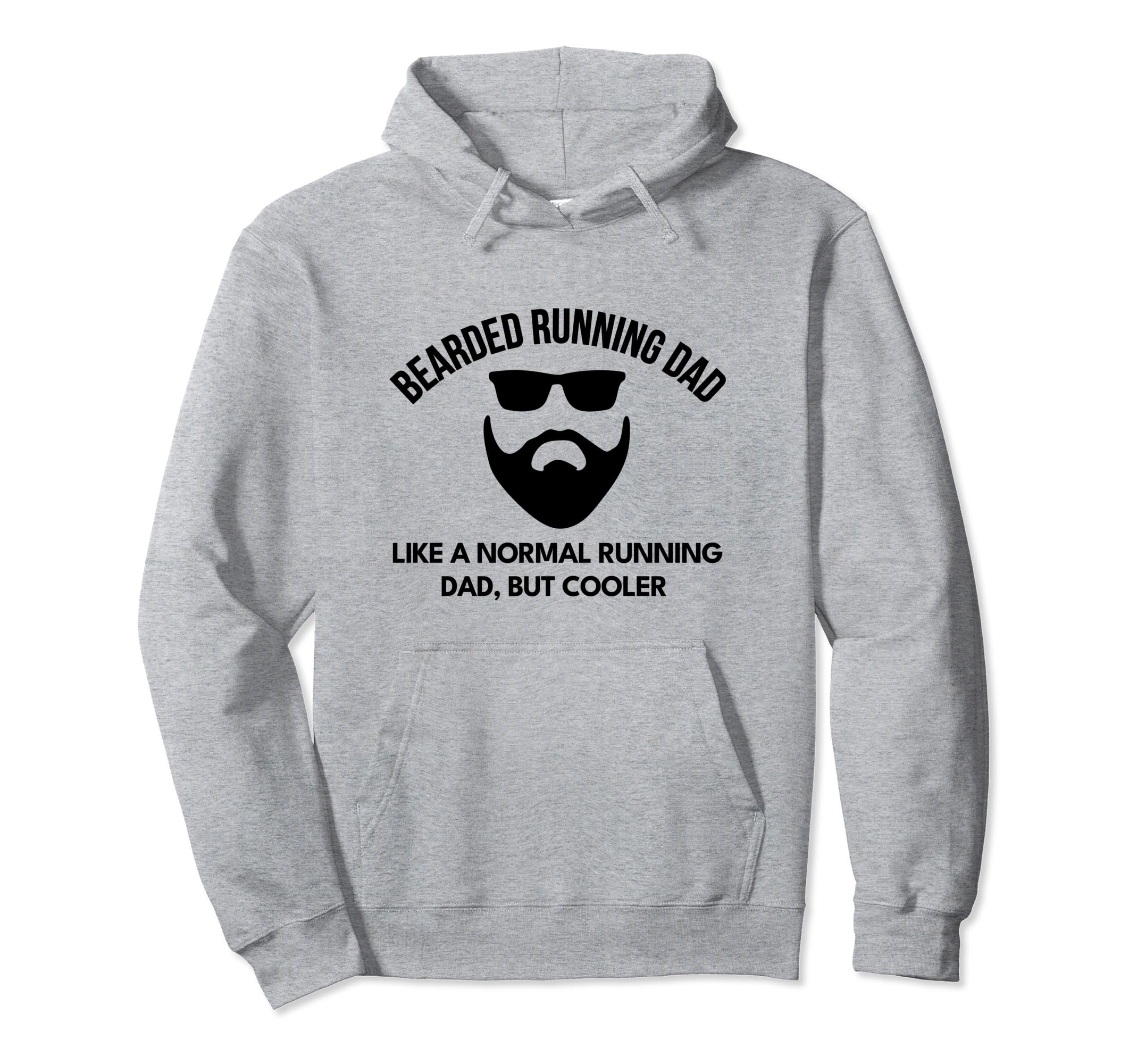 Bearded Running Dad Definition Runner Hoodie - Aesthetic Graphic Unisex - T-Shirt, Sweatshirt, Hoodie