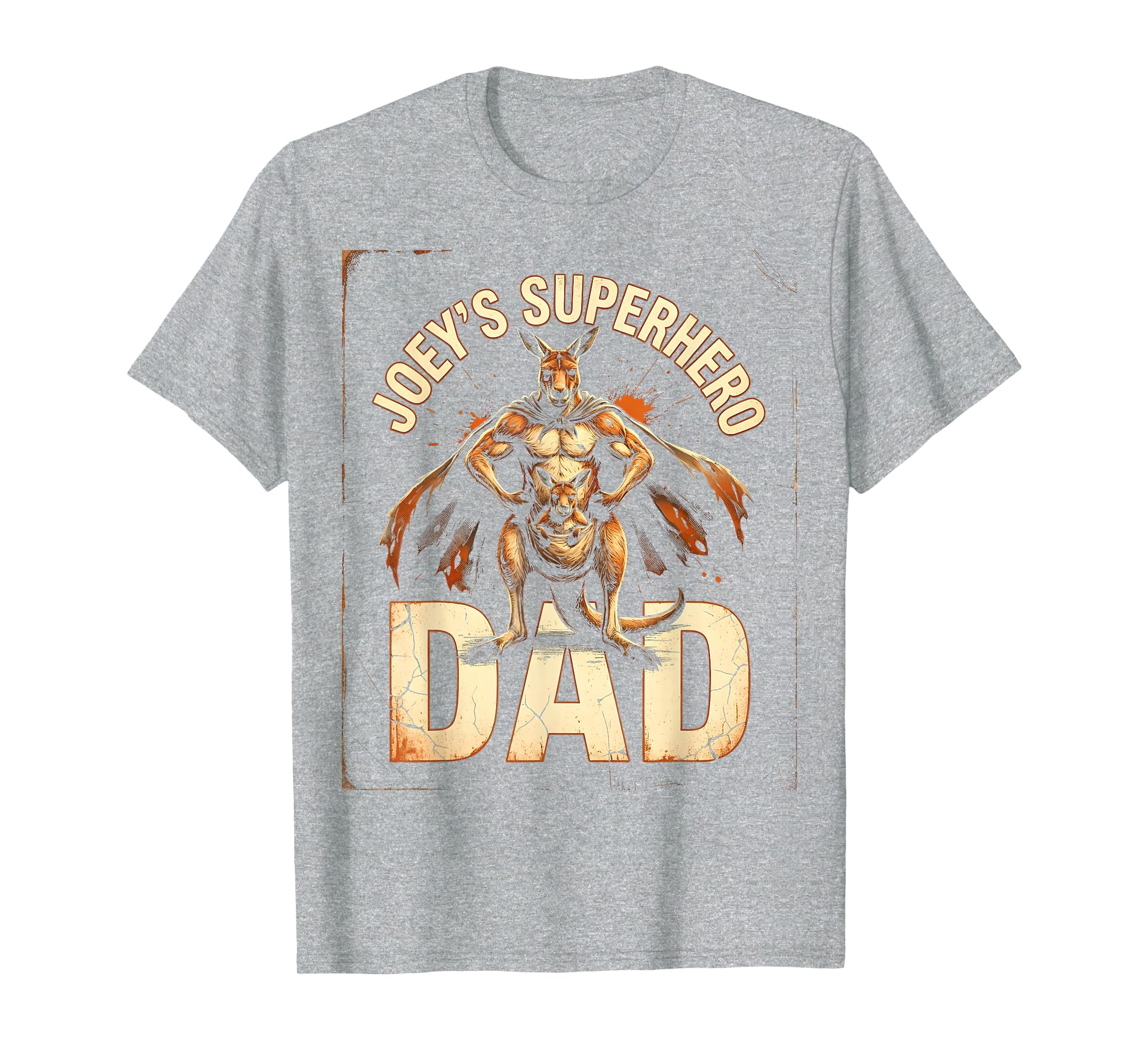 Joeys Superhero Dad Kangaroo Father T-Shirt - Novelty Apparel Men Women - T-Shirt, Sweatshirt, Hoodie