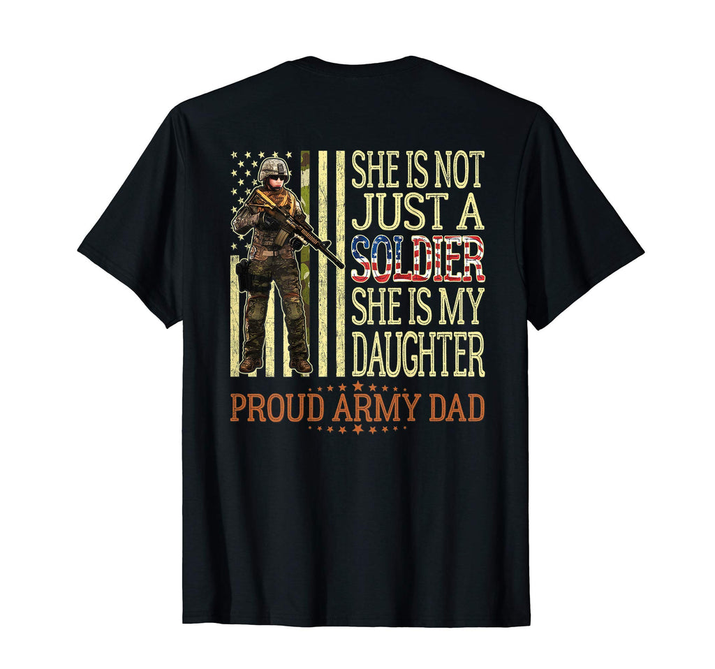 Mens She Is Not Just Soldier She Is T-Shirt - Fun Novelty Design Men Women - T-Shirt, Sweatshirt, Hoodie