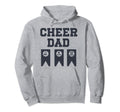 Cheer Dad Cheerleading Cheerleader Dad Hoodie - Aesthetic Graphic Men Women - T-Shirt, Sweatshirt, Hoodie