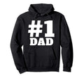 1Dad Hoodie - Novelty Apparel Unisex - T-Shirt, Sweatshirt, Hoodie
